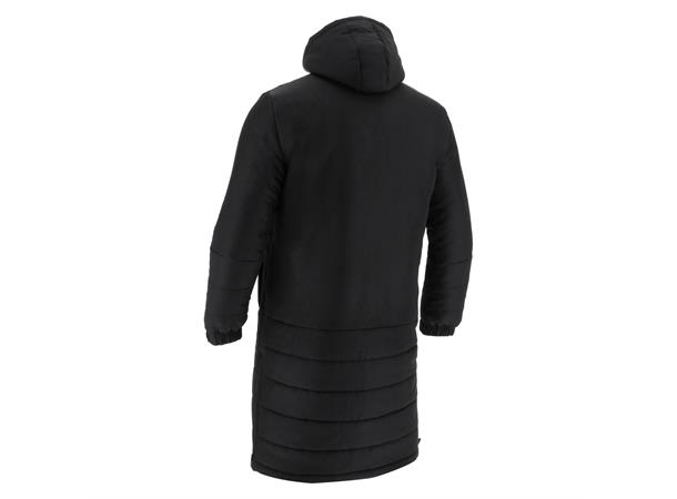 Turvey Long Bench Jacket BLK S Coachjakke - ekstra lang 