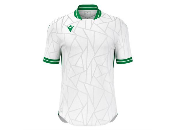 CERBERUS ECO shirt WHT/GRN 3XS Teknisk kamp og treningsdrakt - Unisex 