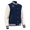 Fiddle varsity college NAV/WHT 5XL Collegejakke - Unisex
