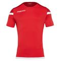 Titan Shirt Shortsleeve RED/WHT XXS Teknisk t-skjorte til trening - Unisex